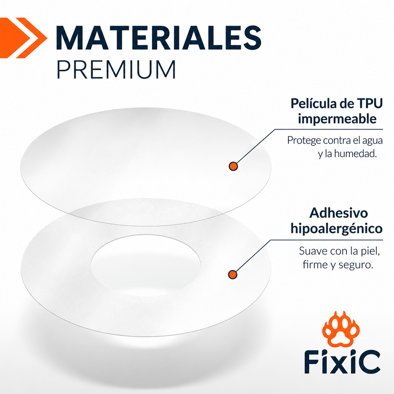 Parches protectores 100% a prueba de agua para Freestyle Libre y Medtronic - Fixic 25 parches (Transparente) - Imagen 5